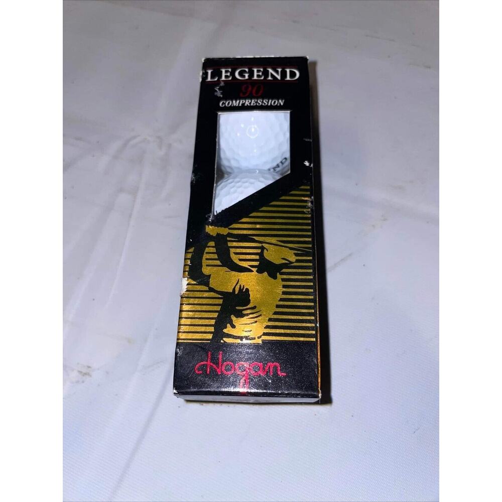 Vintage 1990 Hogan Legend (416 dimple pattern ) 90 compression new old stock